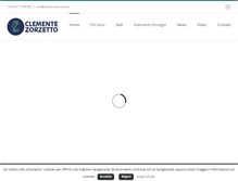 Tablet Screenshot of clementezorzetto.it
